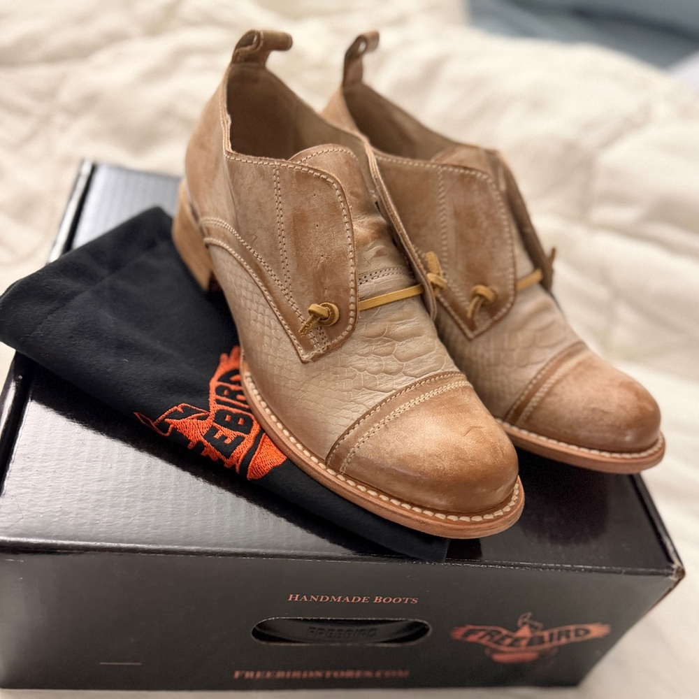 Freebird Women’s Mabel Brown Leather Boots